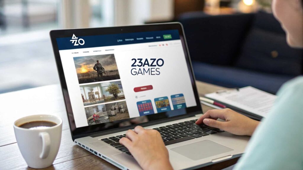 How can I access 23azo Games