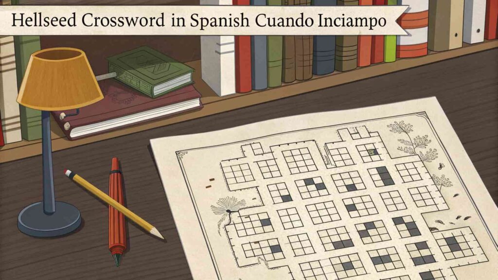 Hellseed Crossword in Spanish Quando Inciampo
