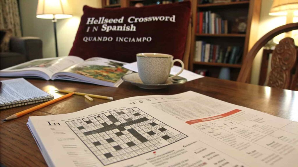 What Is the Hellseed Crossword in Spanish Quando Inciampo